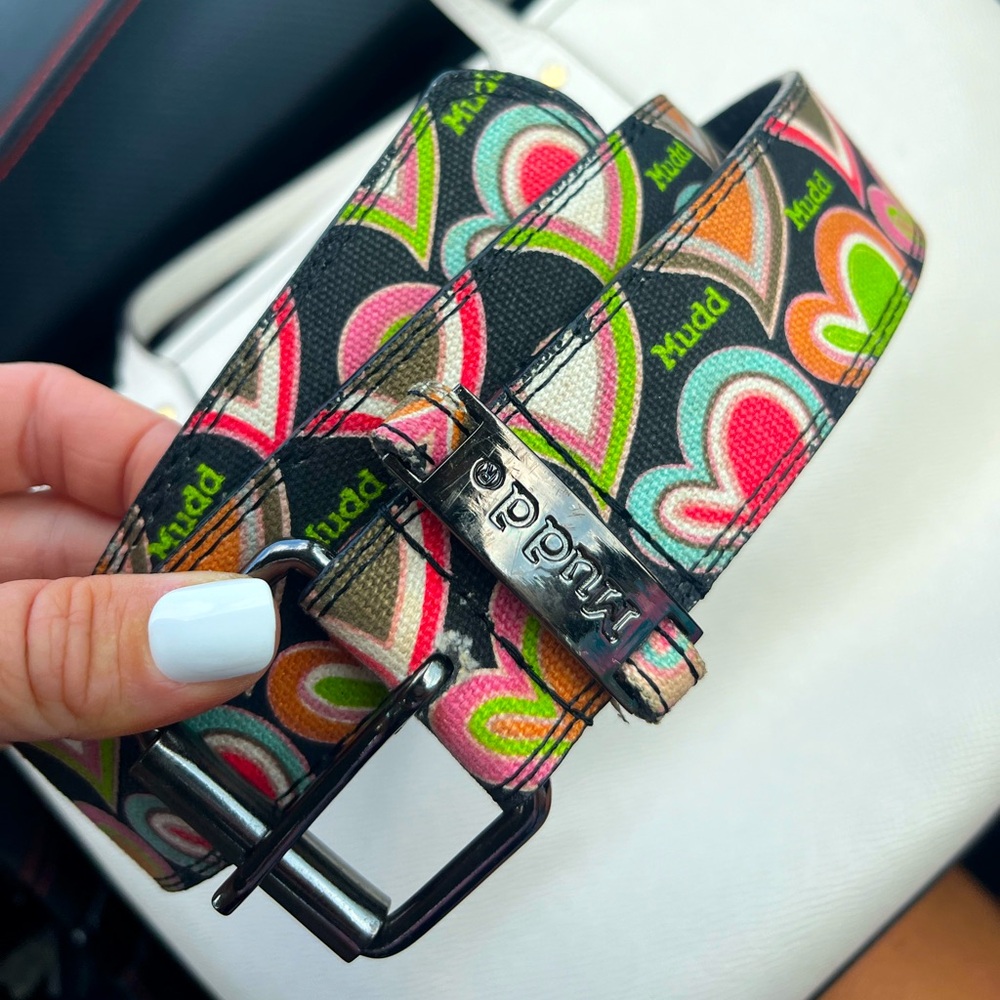 VTG Y2K Mudd Belt Vintage 2000’s PRIDE